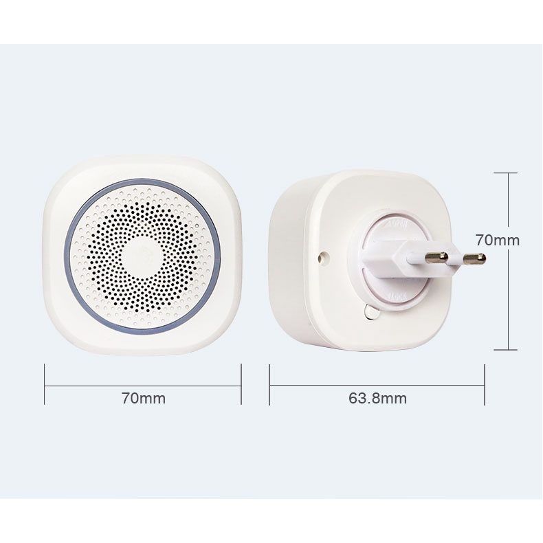 Hệ thống báo động thông minh, bộ chống trộm cao cấp Tuya Smart Life kết nối Wifi - Bảo hành 12 tháng