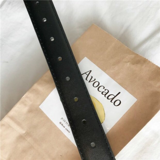 Belt-dây lưng khuyết tròn vintage