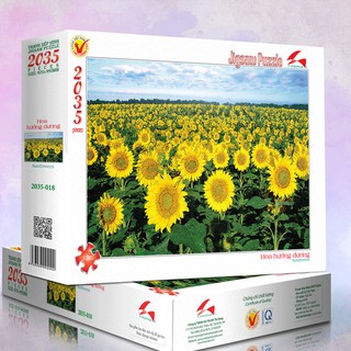 Tranh xếp hình 2035 mảnh - HOA HƯỚNG DƯƠNG