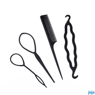 Bộ dụng cụ làm tóc 4 món kiểu Hàn cho bé gái