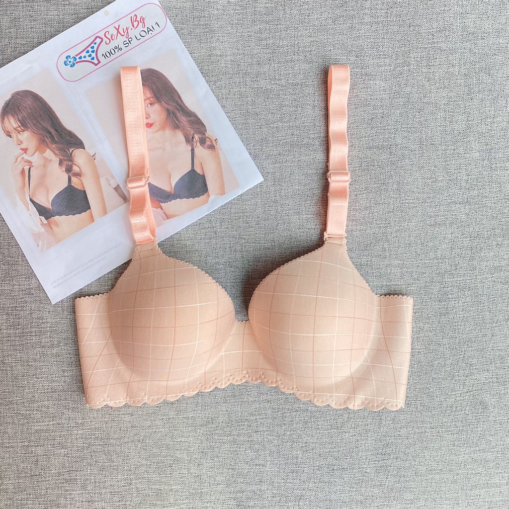 Áo Ngực Su Không Gọng, Ôm Nâng Ngực Bàn Tay, Kẻ Caro Sexy.Bg | BigBuy360 - bigbuy360.vn