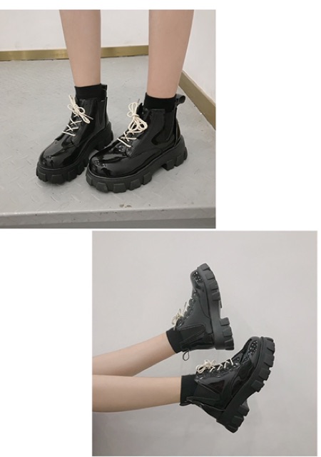 Giày Ulzzang, Giày dance 2 loại da mix đồ Siêu chất-Ảnh thật | BigBuy360 - bigbuy360.vn