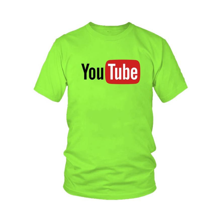 Áo thun thời trang in hình Logo YouTube giá rẻ (Đủ màu)