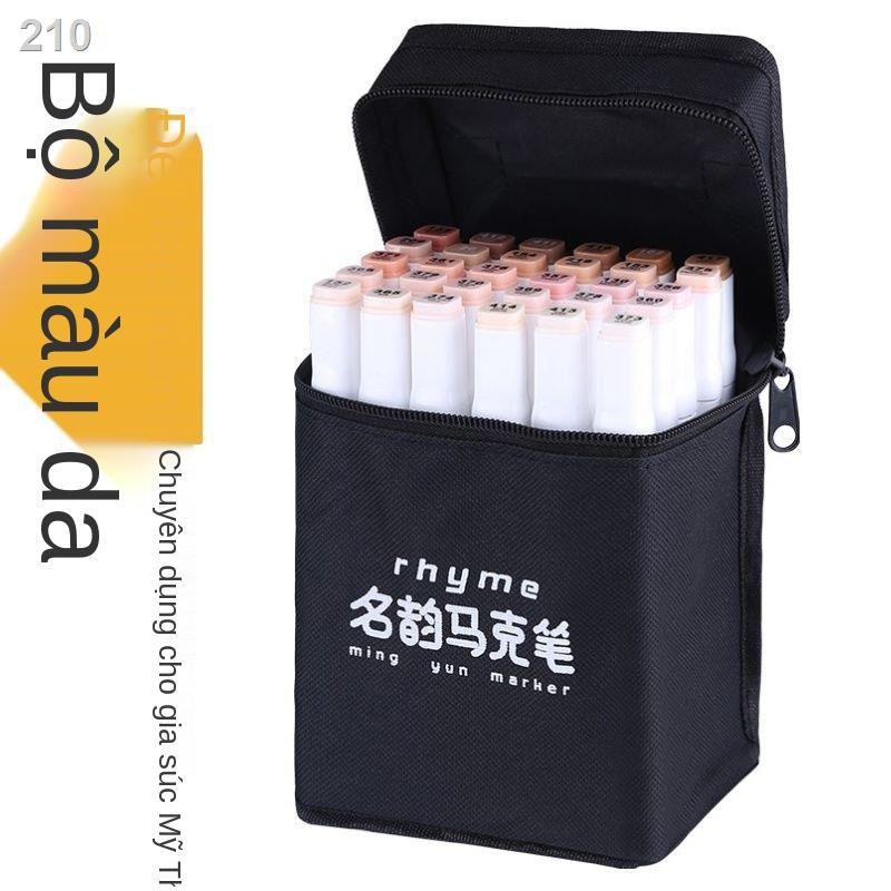 Bút đánh dấu màu chính hãng bộ cảm ứng dầu anime vẽ tay hai đầu học sinh nghệ thuật đặc biệt
