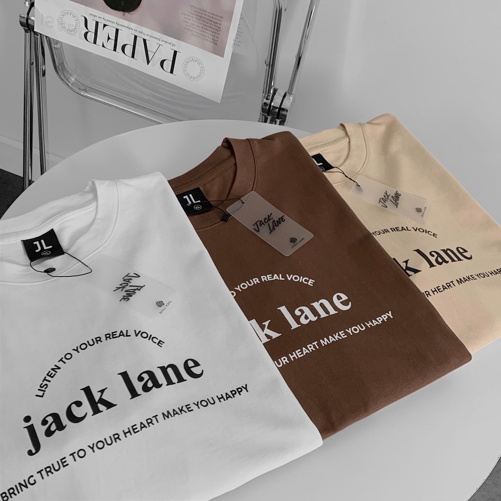 Áo phông oversize JL Voice, Áo Phông Unisex Form Rộng JACKLANE | BigBuy360 - bigbuy360.vn