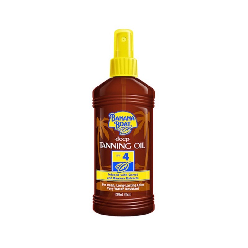 Dầu phơi nắng Banana Boat Protective Tanning Oil SPF4 xuất xứ USA