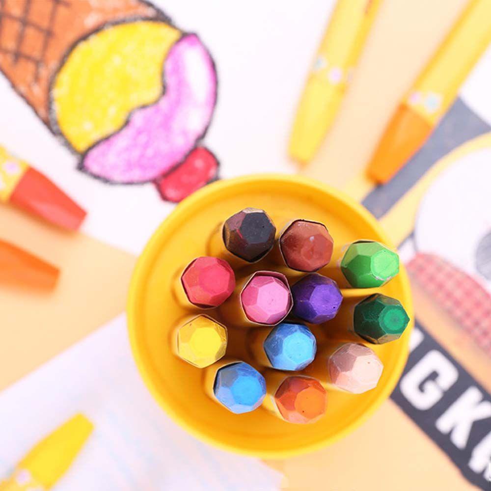 Bút Sáp Màu Vẽ Tranh An Toàn Sáng Tạo Cho Bé