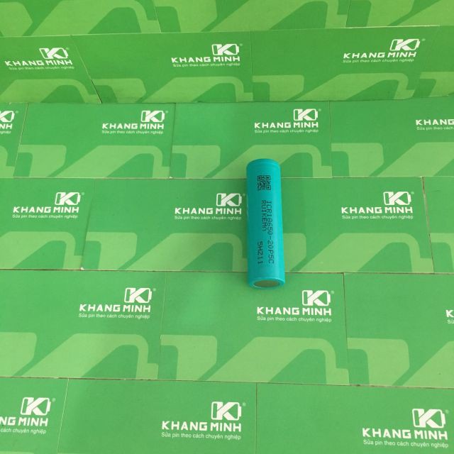 Pin RK Ruikemn 2000mAh, xả 10A, pin sạc Li-ion 3.7V ICR18650.