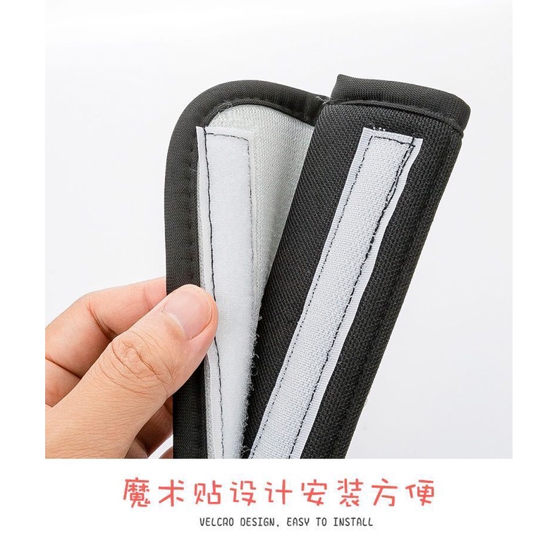 Mới! Đệm Bọc Dây Đai An Toàn Xe Hơi Họa Tiết Mickey Minnie Xinh Xắn