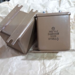 Tụ  dầu NGA  2M -500 v ( liên xô ) 1 bộ- 2 chiếc