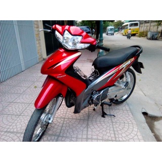 [ TẶNG TEM ] Bộ dàn áo xe Wave S110 - RS 110 đời từ 2008 đến 2010 màu Đỏ  - Nhựa ABS cao cấp