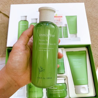 SET DƯỠNG DA INNISFREE TRÀ XANH 6 MÓN