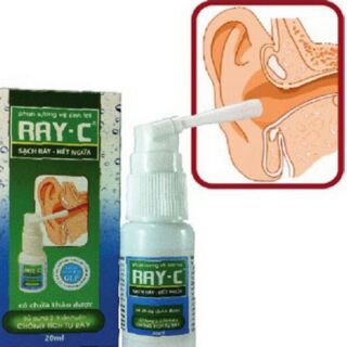 Xịt mềm ráy tai RAY-C (lọ 10ml)