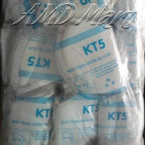 [GIAO LUÔN TRONG NGÀY]Khẩu trang 3 lớp KT 5 Nẹp bóp sống mũi vừa khít khuôn mặt,chống bụi kháng khuẩn cao. | BigBuy360 - bigbuy360.vn