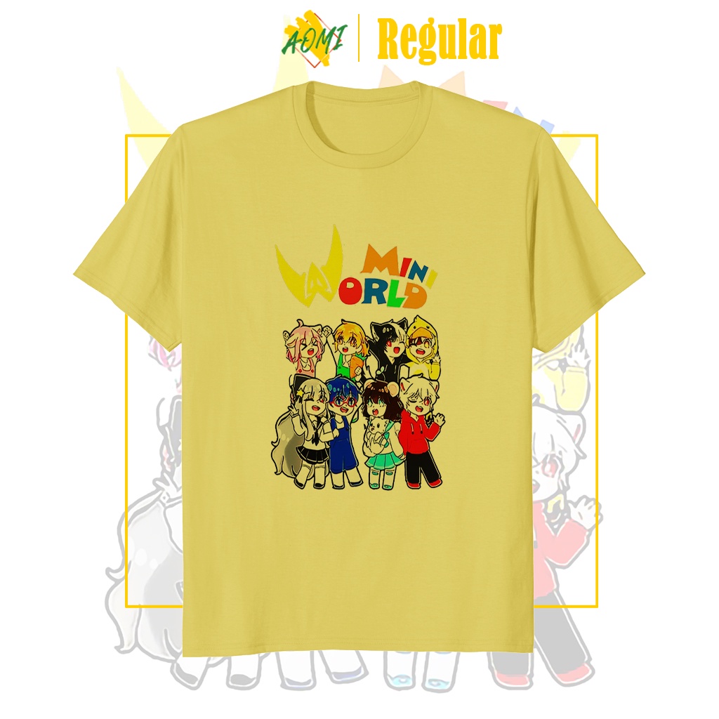 ÁO THUN UNISEX HERO TEAM TINY WORLD PUBG PHÔNG NAM NỮ GIA ĐÌNH CẶP ĐÔI CÓ SIZE TRẺ EM AOMIVN