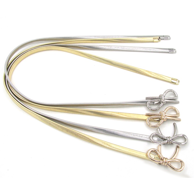 Thắt lưng kim loại đàn hồi thời trang dành cho bạn nữ