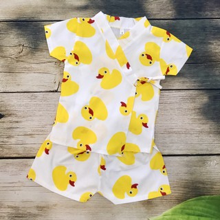 Yukata NHẬT CHO BÉ CHẤT NHẤT QUẢ ĐẤT
