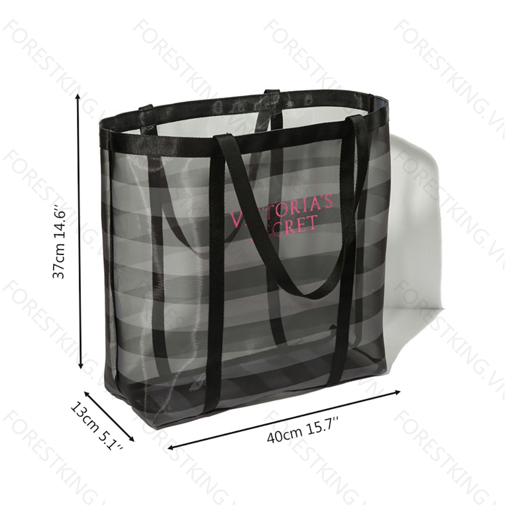Túi xách lưới cho phái nữ họa tiết Victoria' Secret