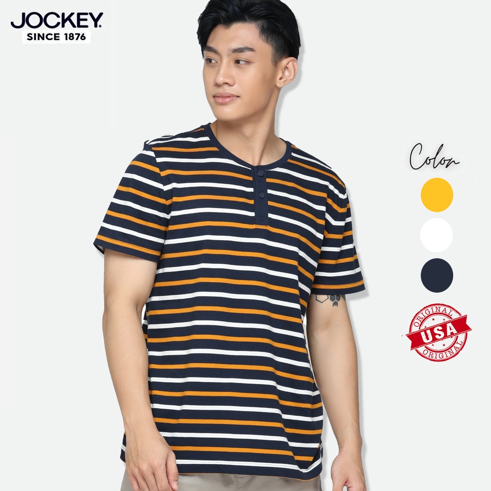 Áo T - shirt Nam Jockey USA Originals Sọc Ngang - J1126