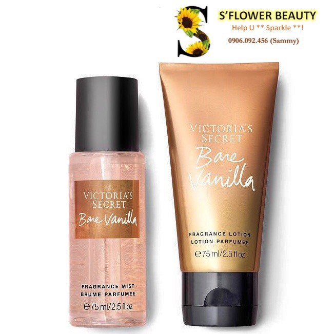 VS - Mini Gift Set | Bộ Quà Tặng Mini Xịt Thơm và Sữa Dưỡng Thể Victoria's Secret Mini Body Mist and Lotion | BigBuy360 - bigbuy360.vn