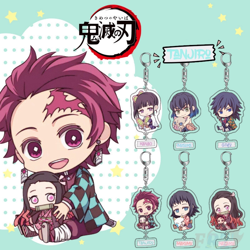 ❀ Móc Khóa Acrylic Hình Kimetsu no Yaiba Trong Demon Slayer ❀ 1 Móc Khóa Nhân Vật Anime (S-3: 9)