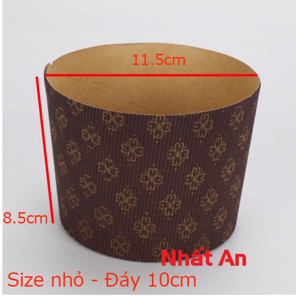 Khuôn giấy panettone (Có 3 size) 5 cái