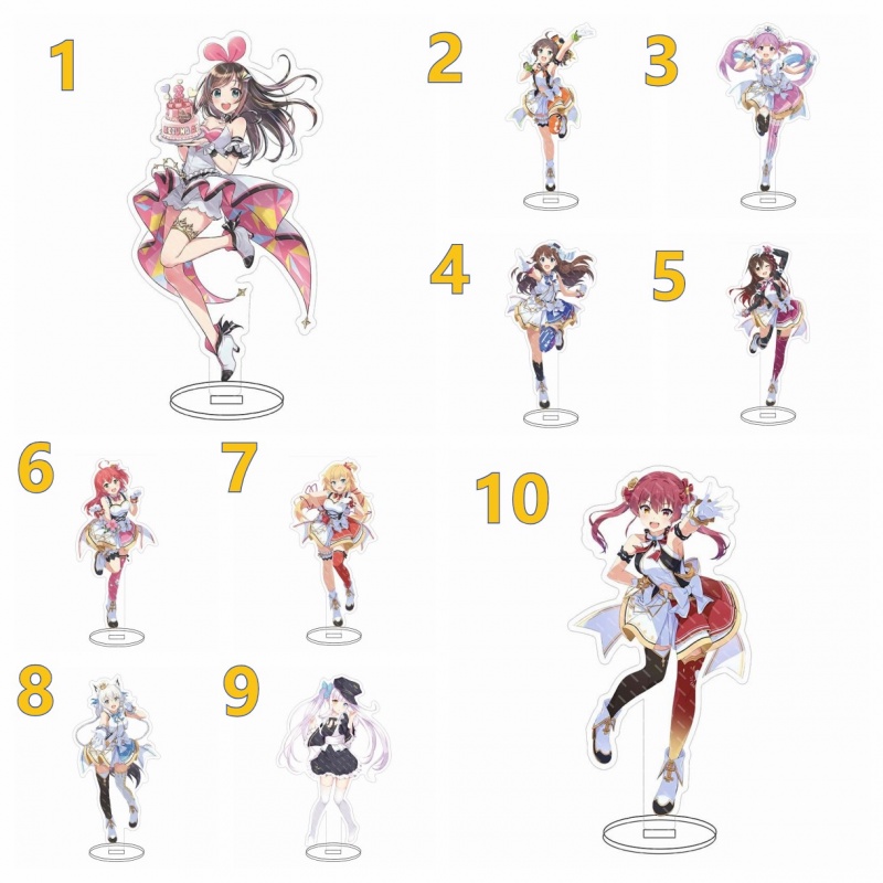 SUBARU Mô Hình Nhân Vật Anime Bằng Acrylic Đứng