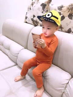 Combo 10 bộ bozip trơn nhiều màu khách đặt