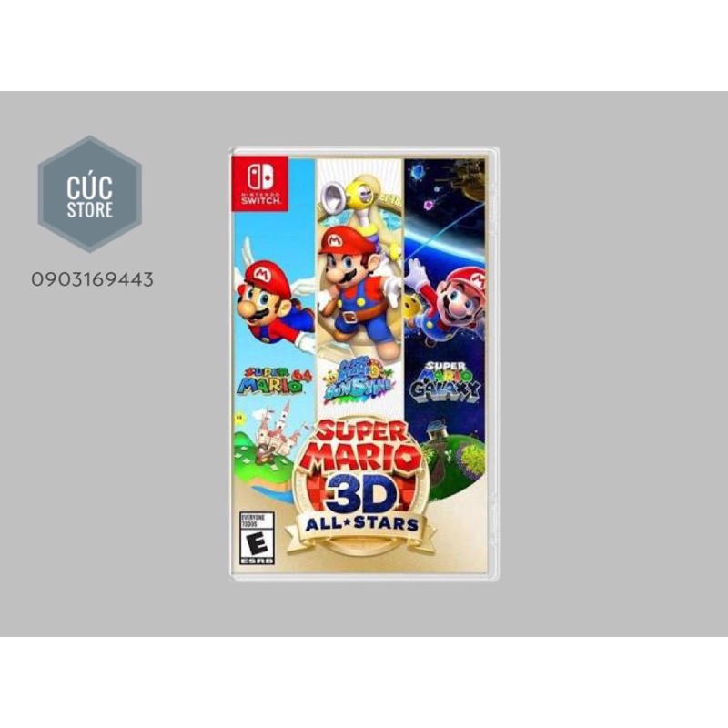 Đĩa chơi game SWITCH: Mario 3D: All Star