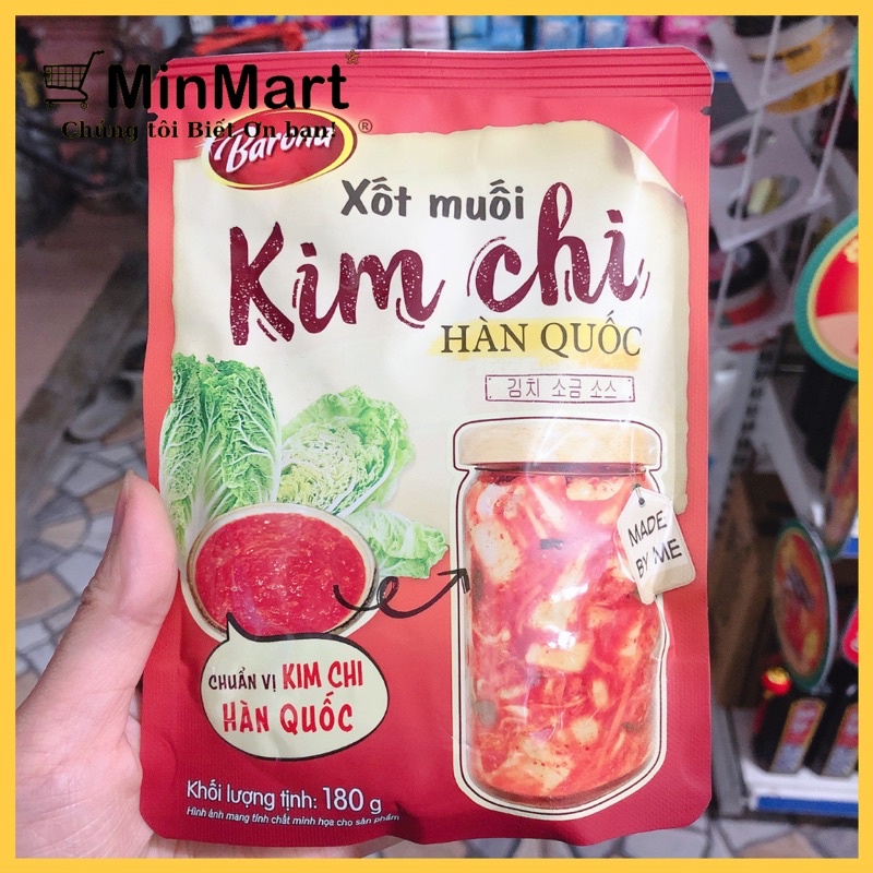 Xốt Muối Kim Chi Hàn Quốc Barona 180g MinMart