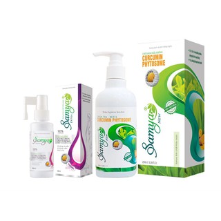 Bộ Đôi Xịt Rửa Phụ Khoa Samya Mới