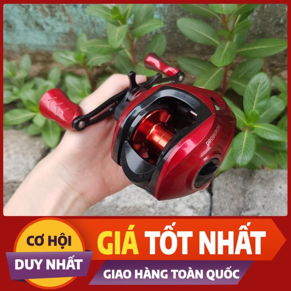 Máy Ngang _ Máy Ngang Câu Lure_ Máy ngang Proberos Đỏ  Cam Kết Chính Hãng máy câu lure - Đồ câu uy tín số 1