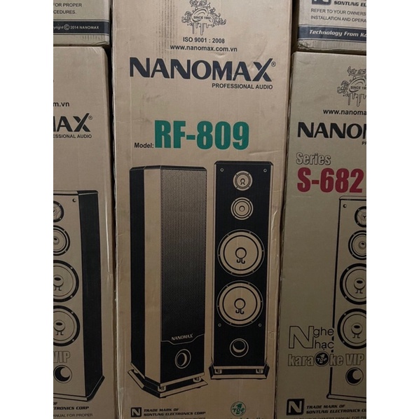LOA ĐỨNG KARAOKE NANOMAX RF-809 . Mới 100%