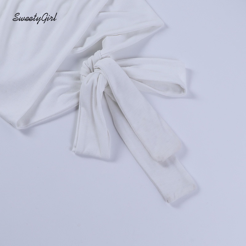 Áo Tank Top Hai Dây Hở Lưng Màu Trơn Phong Cách Đường Phố Gợi Cảm Cho Nữ