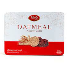 Bánh hộp thiếc yến mạch Oatmeal Richy