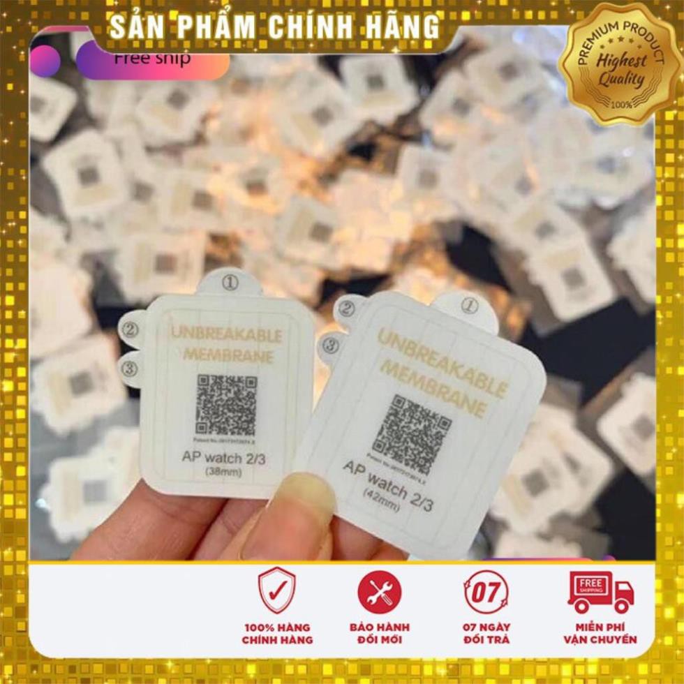PPF Apple Watch 👾 FREESHIP 👾 Skin Dán PPF Apple Watch Series 1/2/3/4/5 Chống Trầy Xước Màn Hình - Châts Case Store