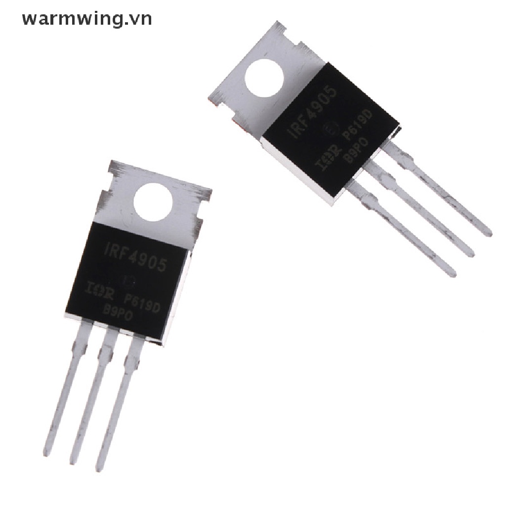 Bộ 10 Linh Kiện Điện Tử IRF4905 IRF4905PBF MOSFET 74A 55V Kênh P IR TO-22