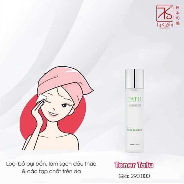 Tẩy Trang Sạch Da TaTu Luxury