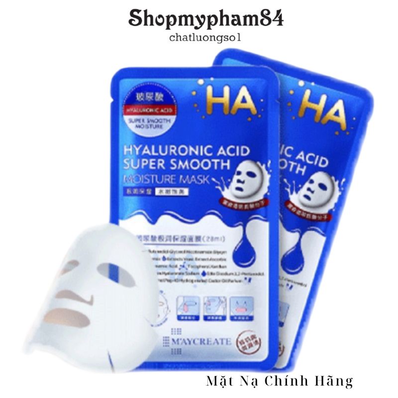 Mặt Nạ HA,mạt nạ Tảo Biên Anna Bella  Dưỡng Trắng Da Chống Lão Hóa Giảm Mụn