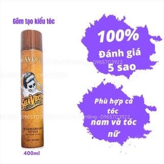 Gôm Xịt Tóc Suavecito 400ML Giữ Nếp Tóc Cứng