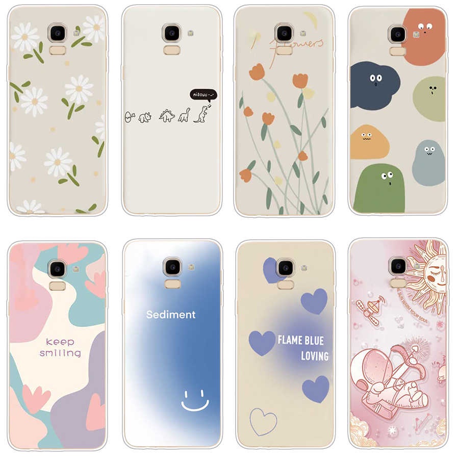Ốp Điện Thoại TPU Dẻo In Họa Tiết Độc Đáo Thời Trang Cho Samsung Galaxy j5 2015 j5 pro 2017 j2 2016 j6 2018