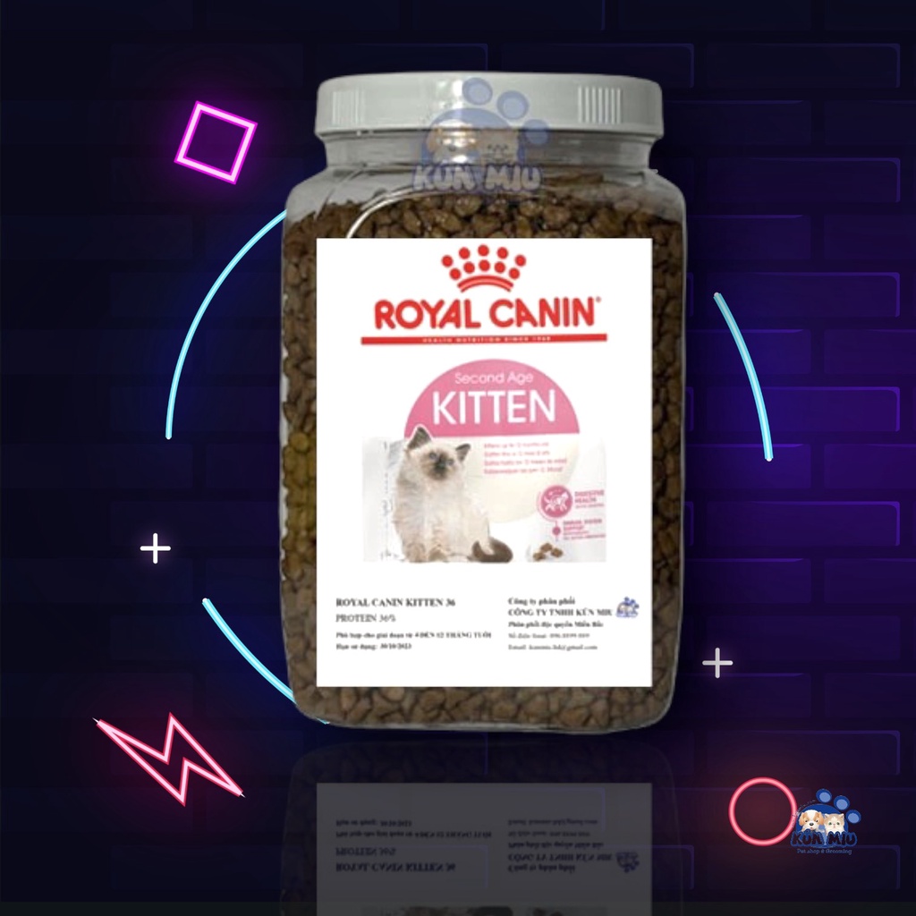 Thức ăn cho mèo,đồ ăn cho mèo của Pháp dành Cho Mèo Con Từ 4 - 12 Tháng Tuổi