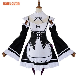 Bộ Đồ Hóa Trang Cô Hầu Gái Ram / Rem Chất Lượng Cao