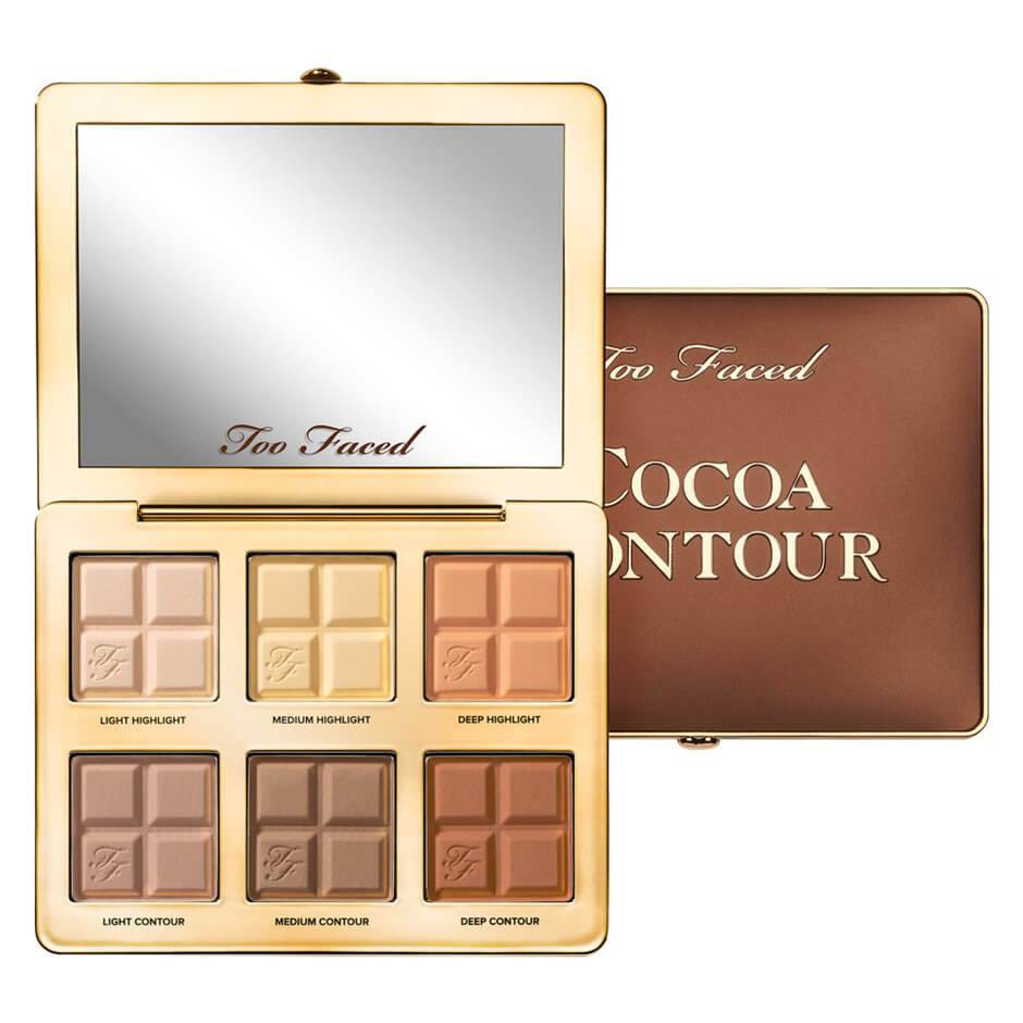 BẢNG PHẤN TẠO KHỐI, BẮT SÁNG TOO FACED COCOA INFUSED CONTOURING AND HIGHLIGHTING PALETTE NHẬP KHẨU CHÍNH HÃNG - 4258