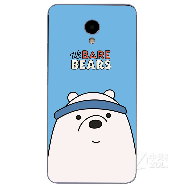 Ốp Điện Thoại Silicon Họa Tiết We Bare Bears Cho Zte Blade V7 V8 Lite Max Mini V9 V10 Vita