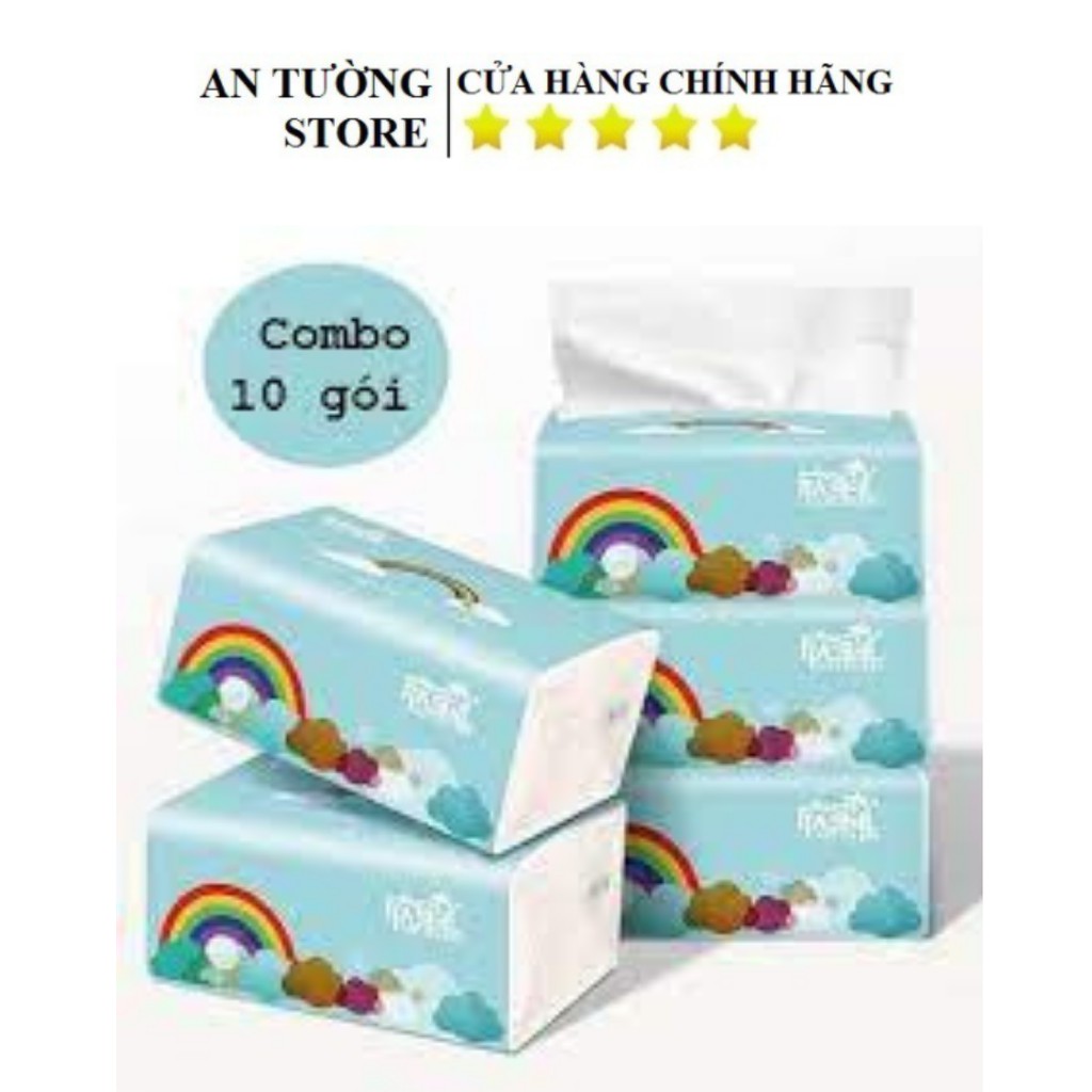 COMBO 10 gói giấy cầu vồng