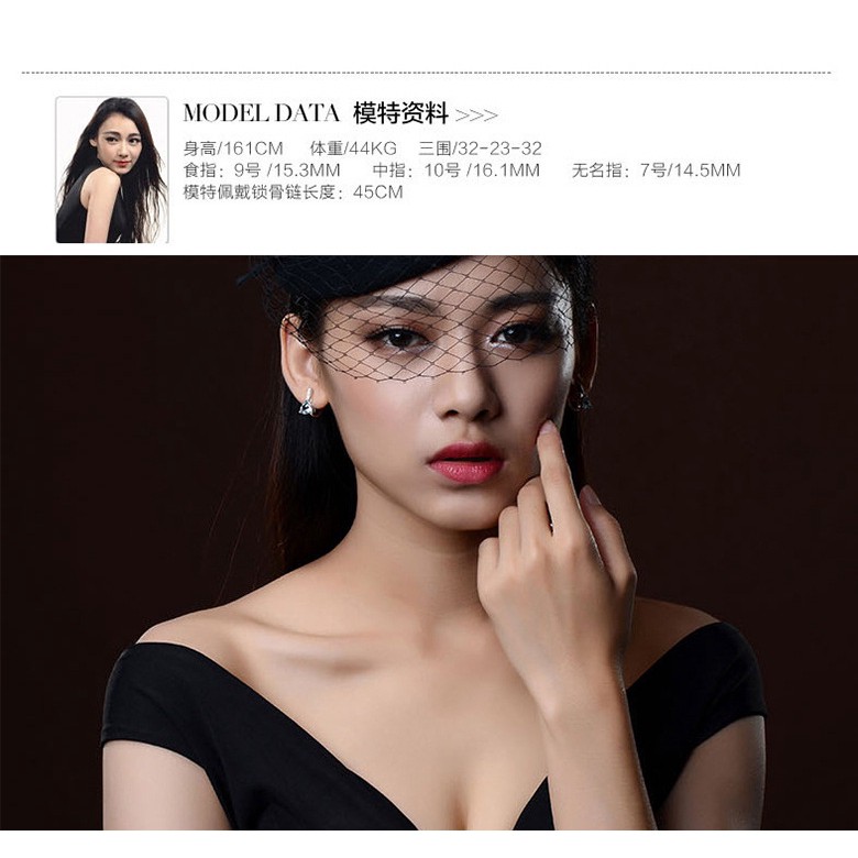 Khuyên Tai Nữ Đính Ngọc Thời Trang Hàn