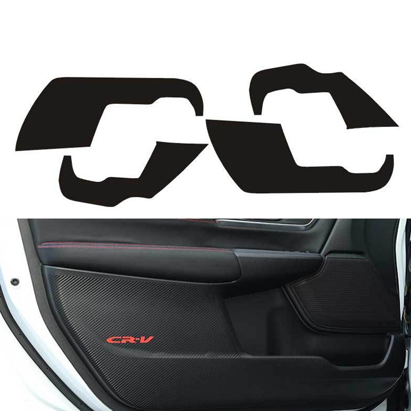 Set 4 miếng dán cửa xe hơi chống trầy xước thời trang cho Honda Crv 2017-2019