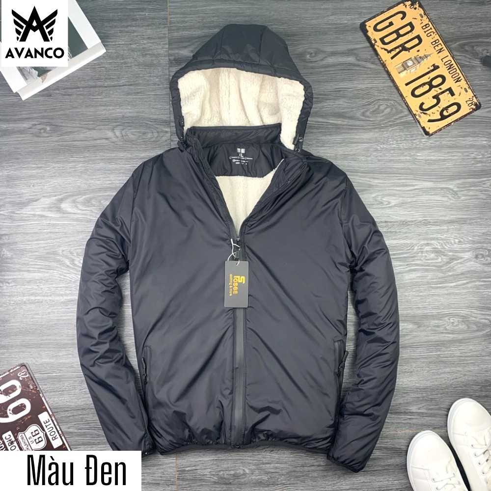 Áo Gió Lót Lông - ÁO Gió Lót Lông Cừu Dành Cho Nam Nữ Siêu Nhẹ, Siêu Ấm Chống Nước Tuyệt Đối