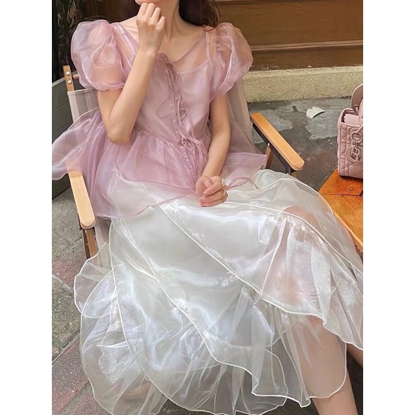 SẴN | Chân váy voan công chúa